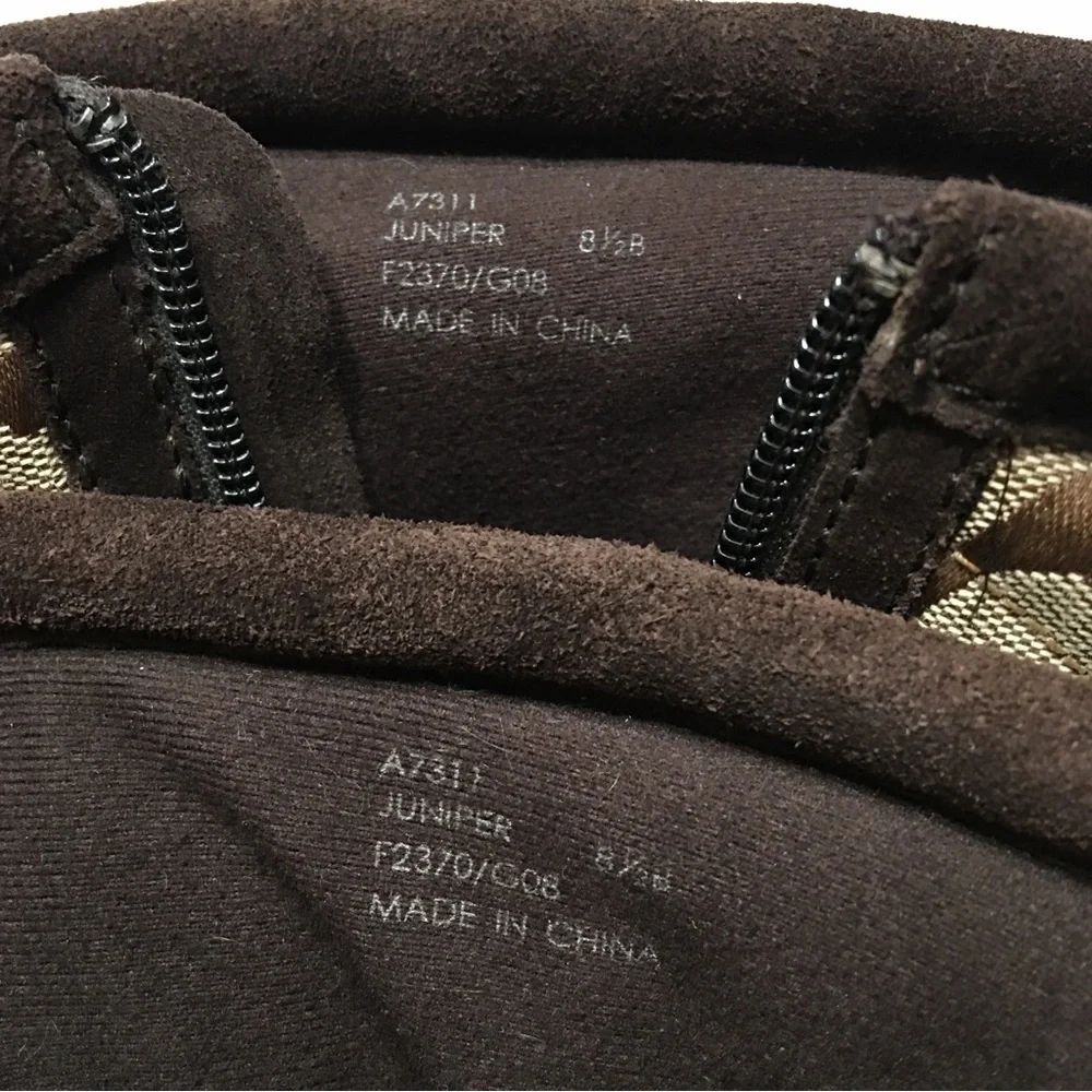 Coach Brown Juniper Boots Size 8.5B - Picture 9 of 16